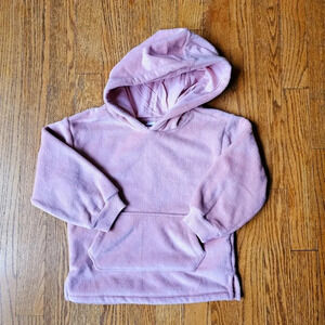 Gap dusty pink velour toddler girls hoodie size 4T